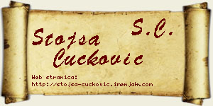 Stojša Čučković vizit kartica